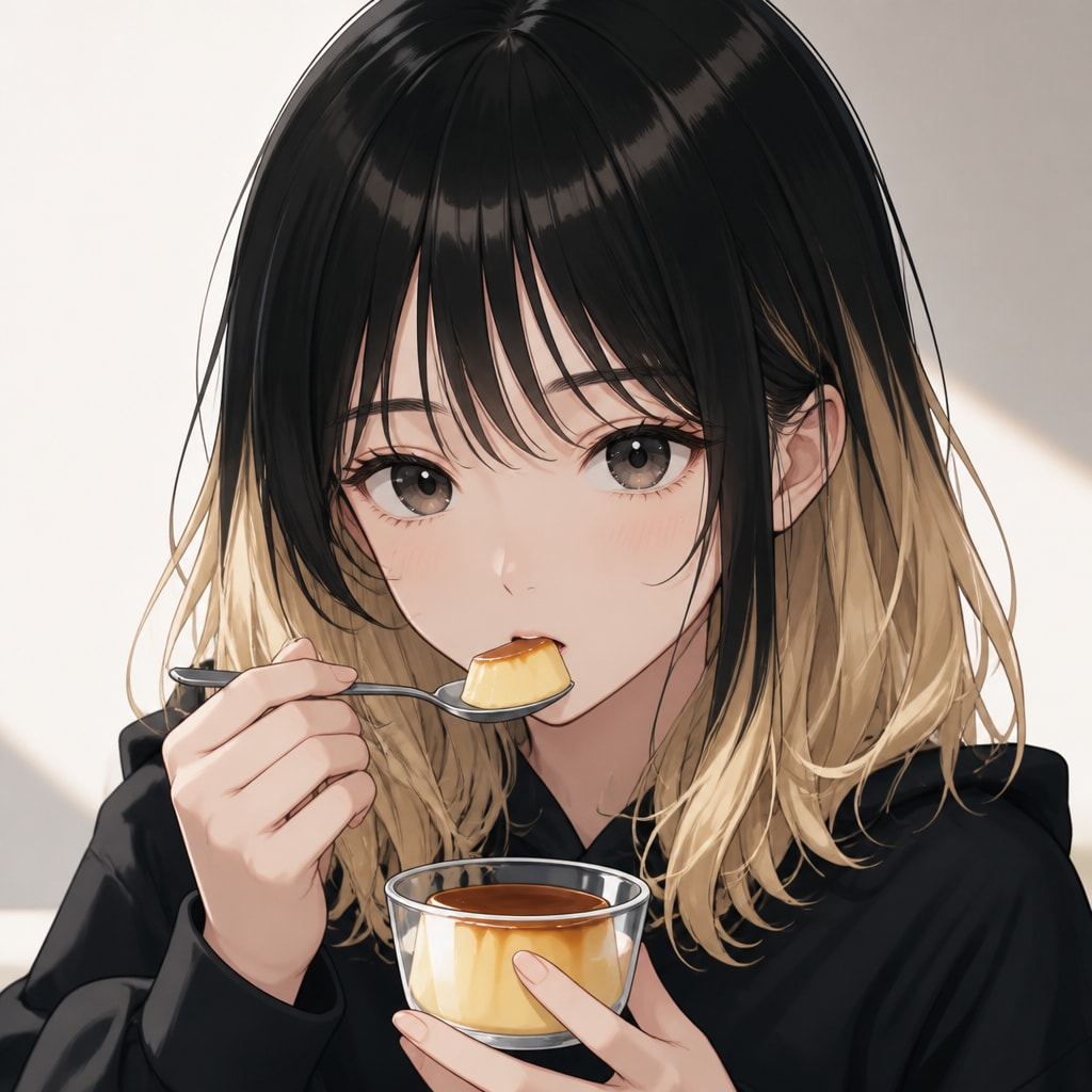 プリン髪プリン