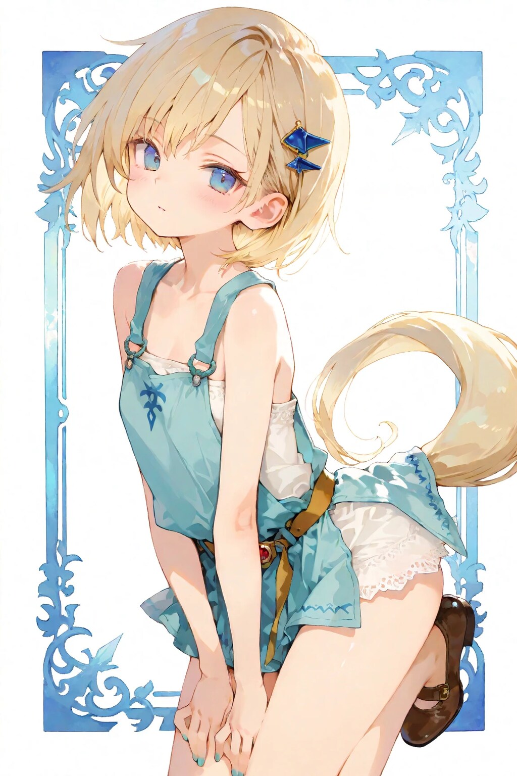 しっぽの女の子 Girl with a tail
