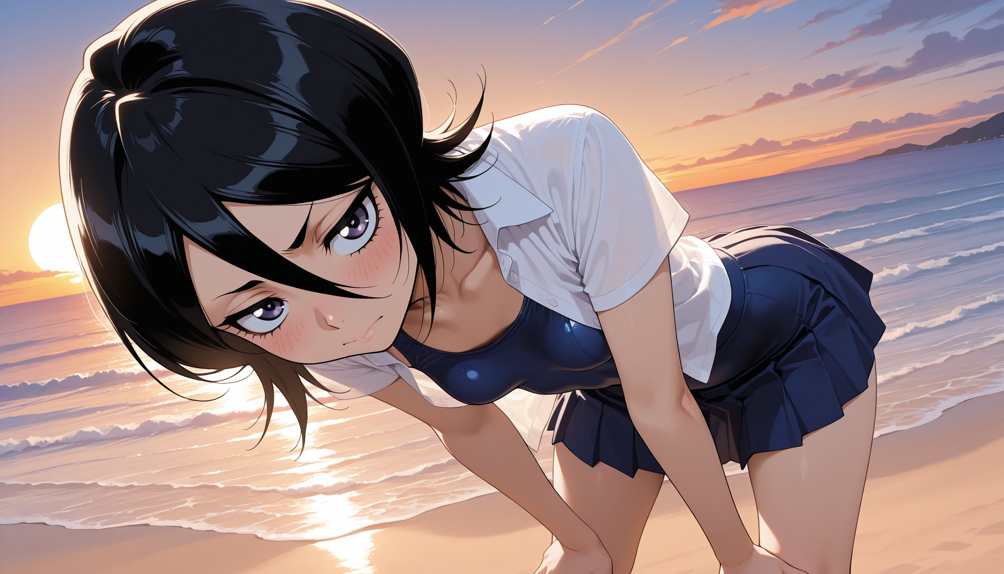 スクール水着 | の人気AIイラスト・グラビア