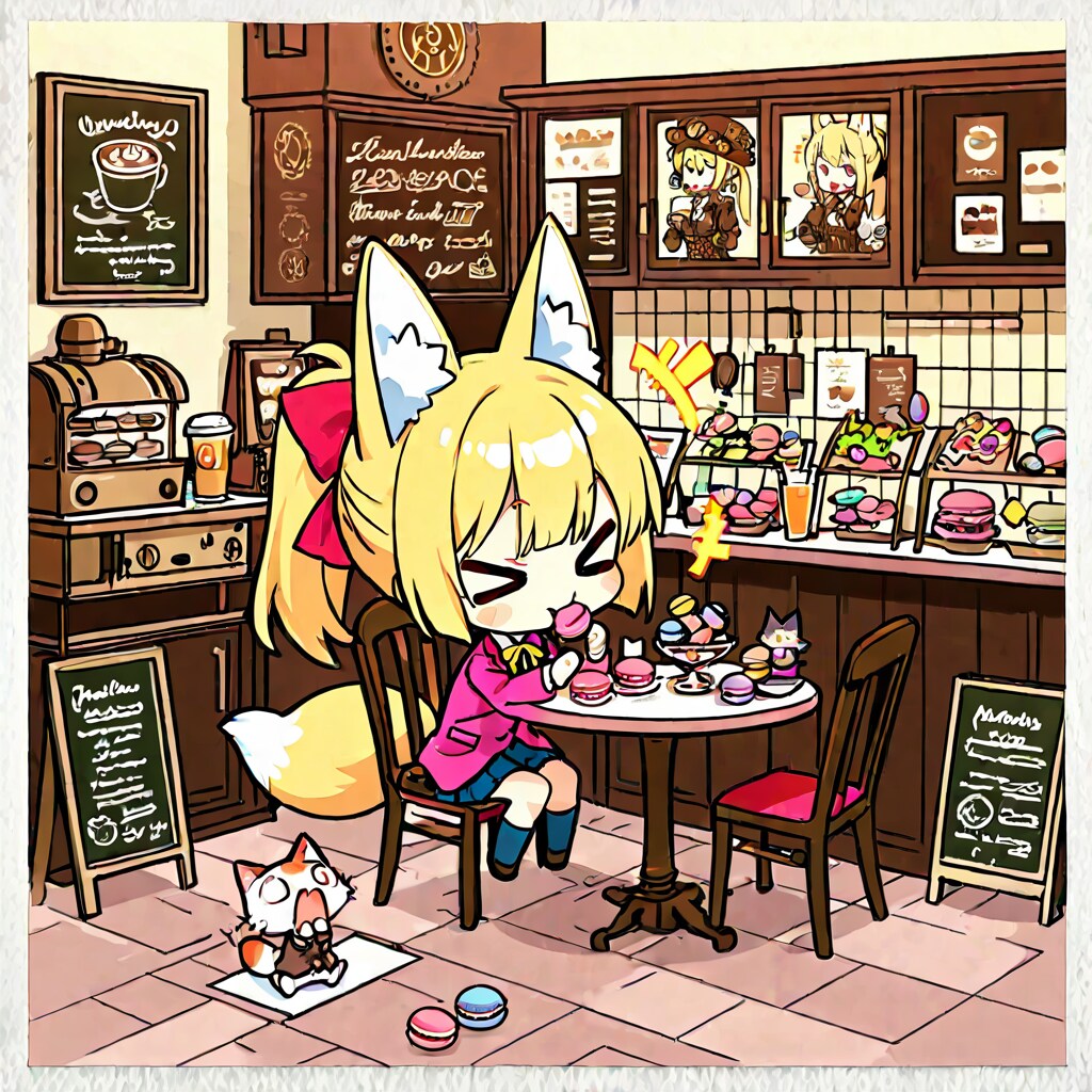 キツネ耳の金髪ちゃん