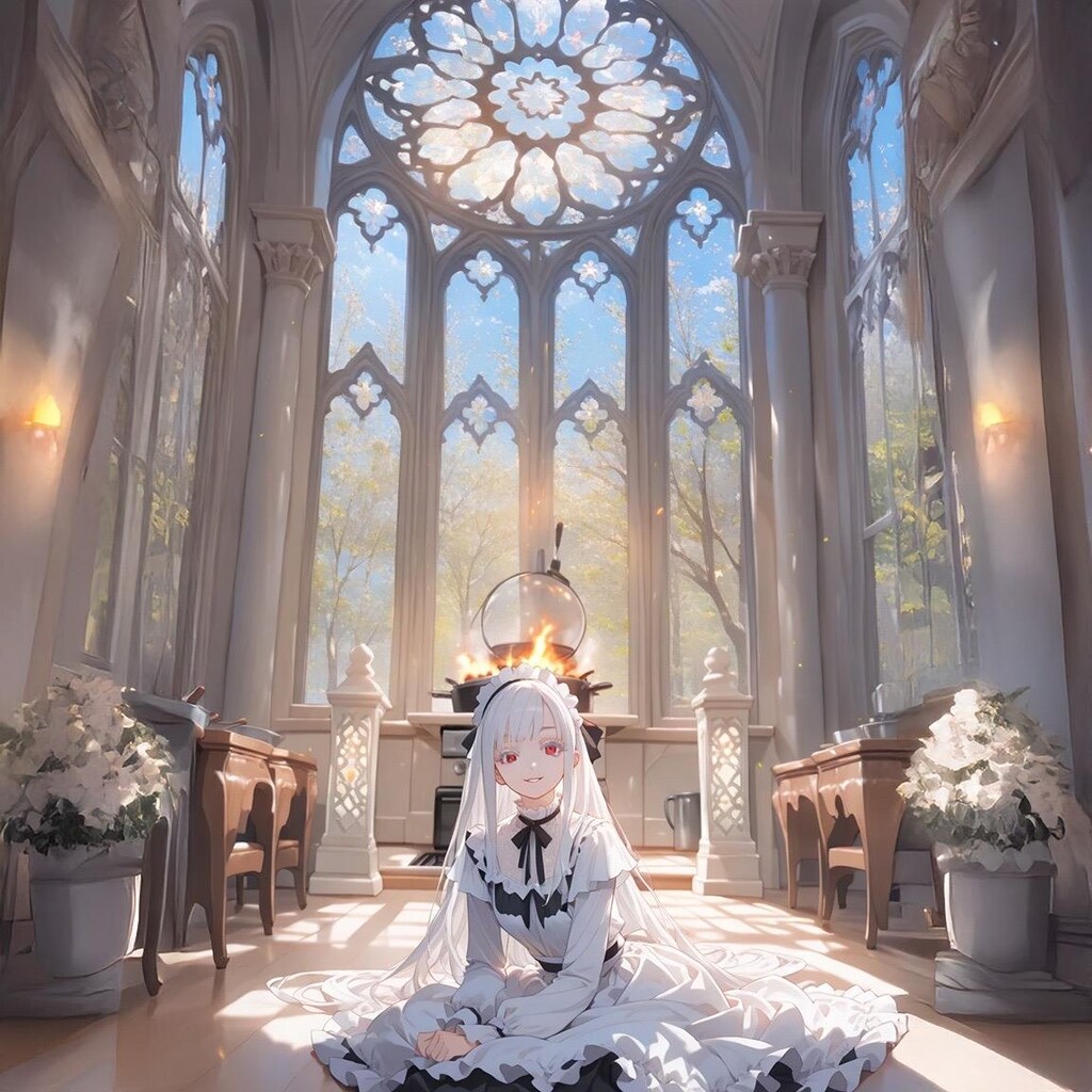 「厨房こんな広いんですか」