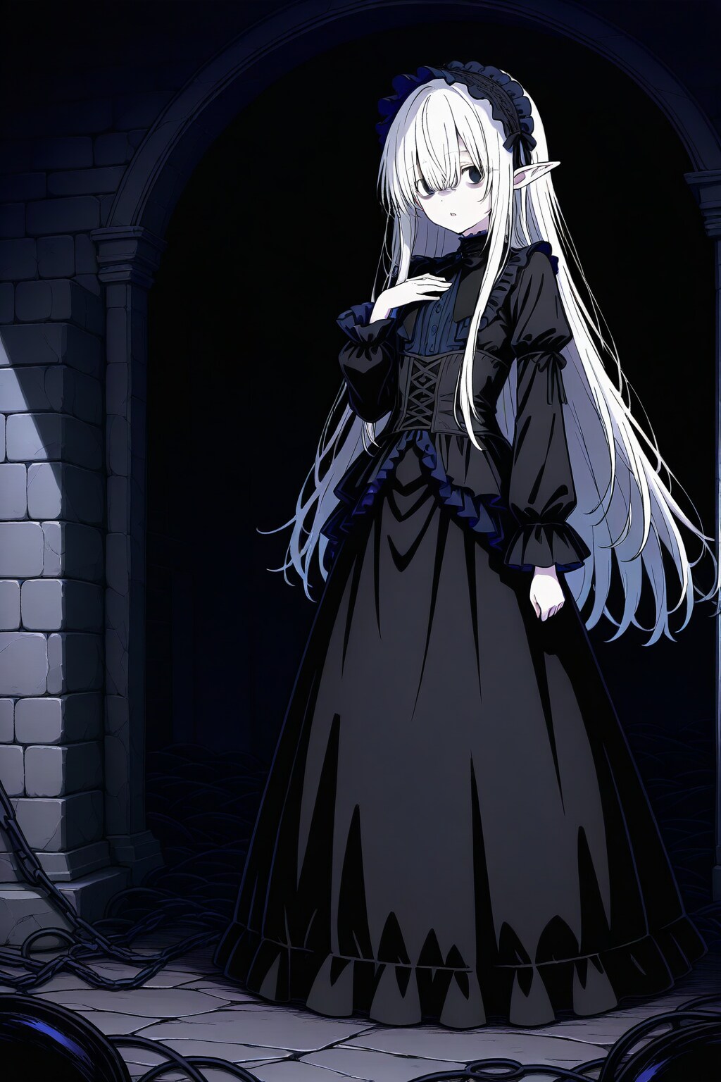 ダークエルフのだーちゃん | の人気AIイラスト・グラビア