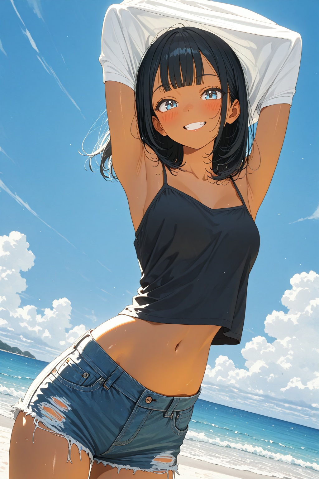 泳ごっか♡