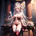 聖なる絆 - 堕姫のジューンブライド教会を彩るアートヌード 5枚目