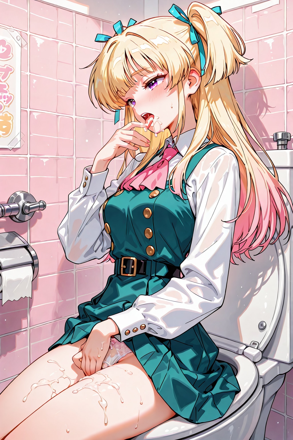 学校トイレの麻衣子ちゃん⑥