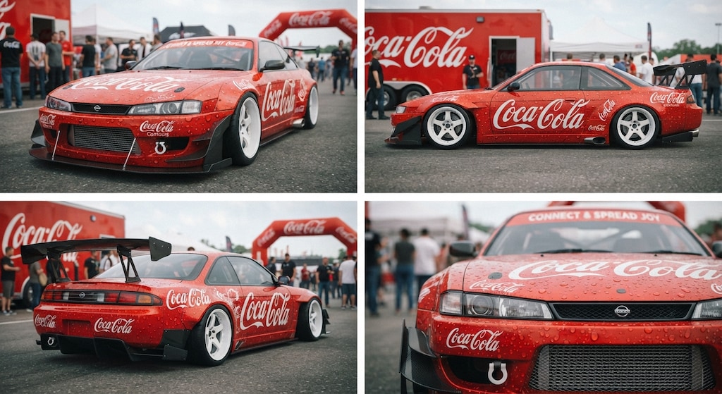 コカ・コーラ柄S14