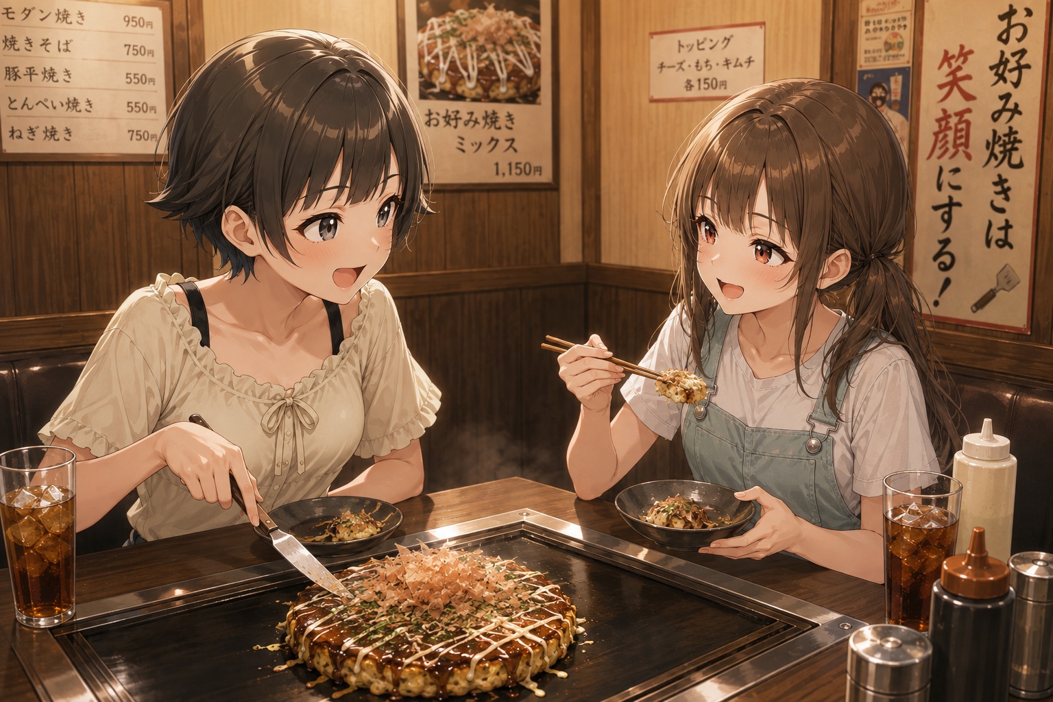 梢vsメグ？ | の人気AIイラスト・グラビア