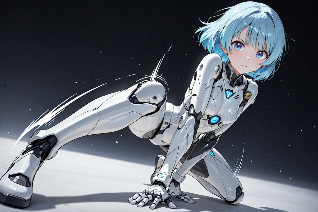ちちぷい生成メカ娘　メタルヒロイン候補生