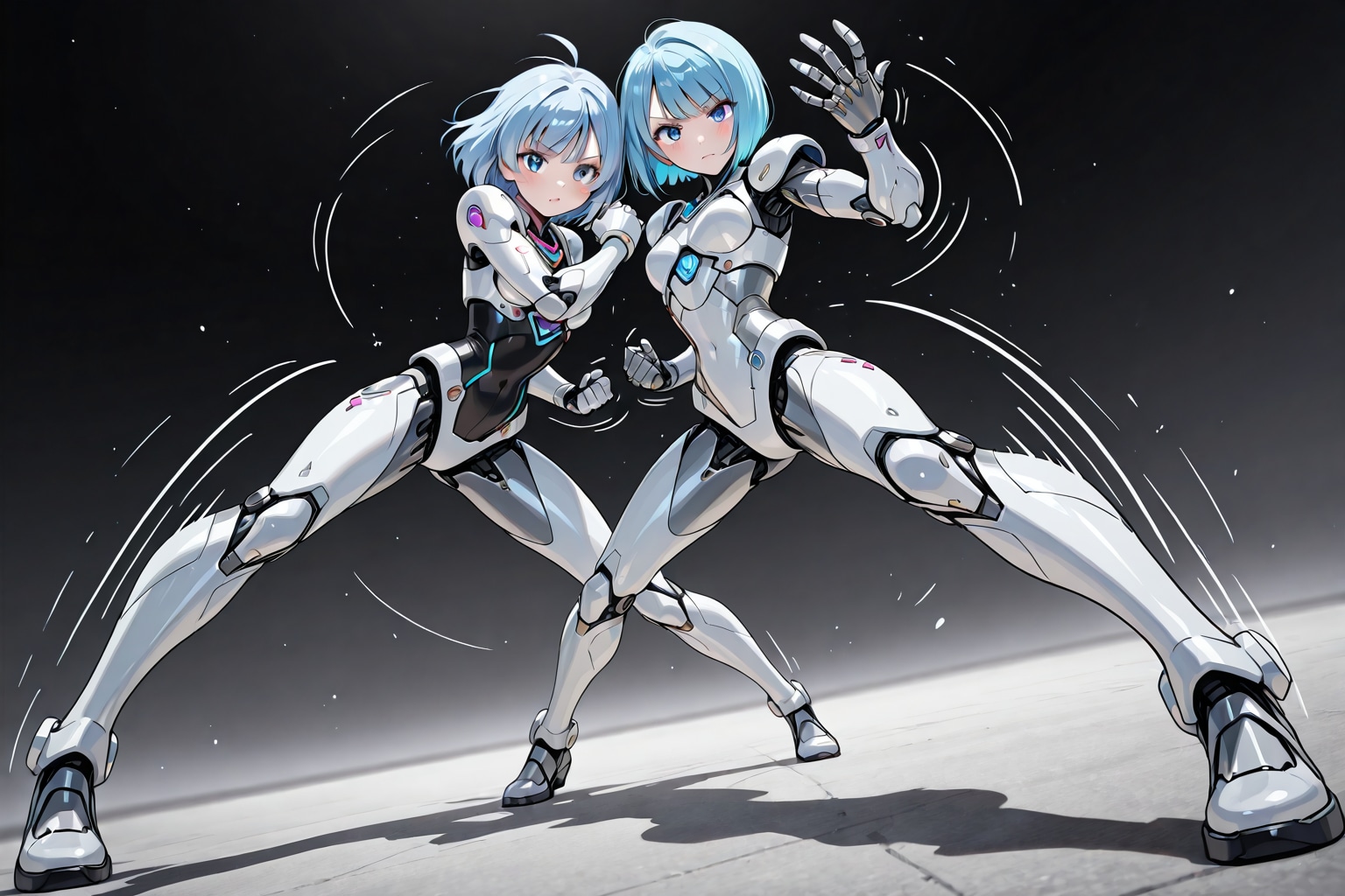 ちちぷい生成メカ娘　メタルヒロイン候補生