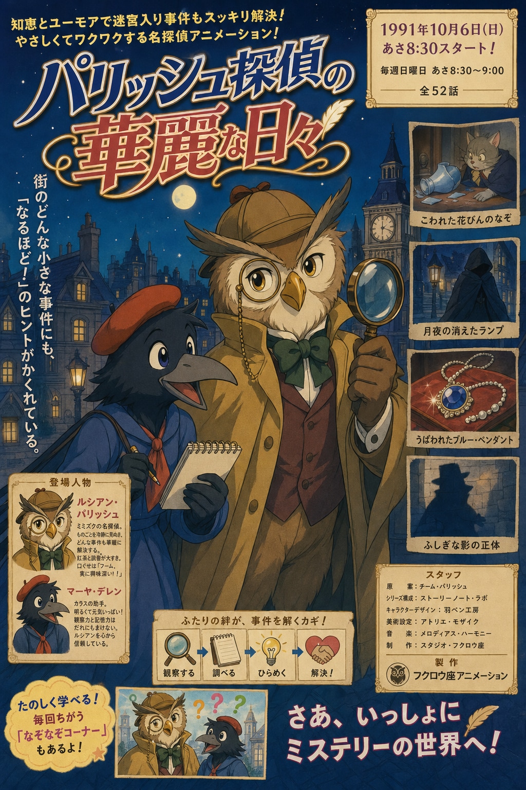 「パリッシュ探偵の華麗な日々」