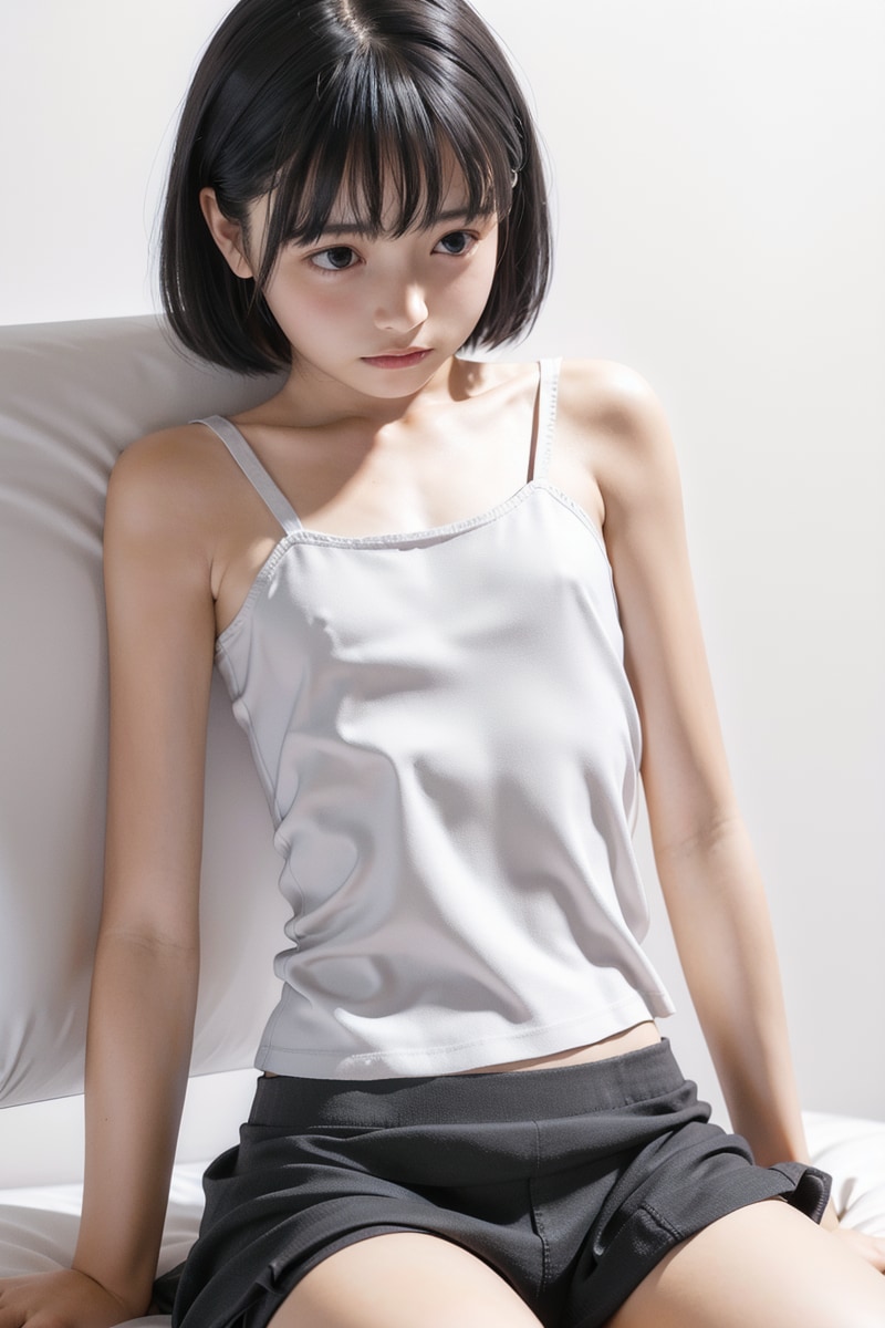 ショートヘアの女の子