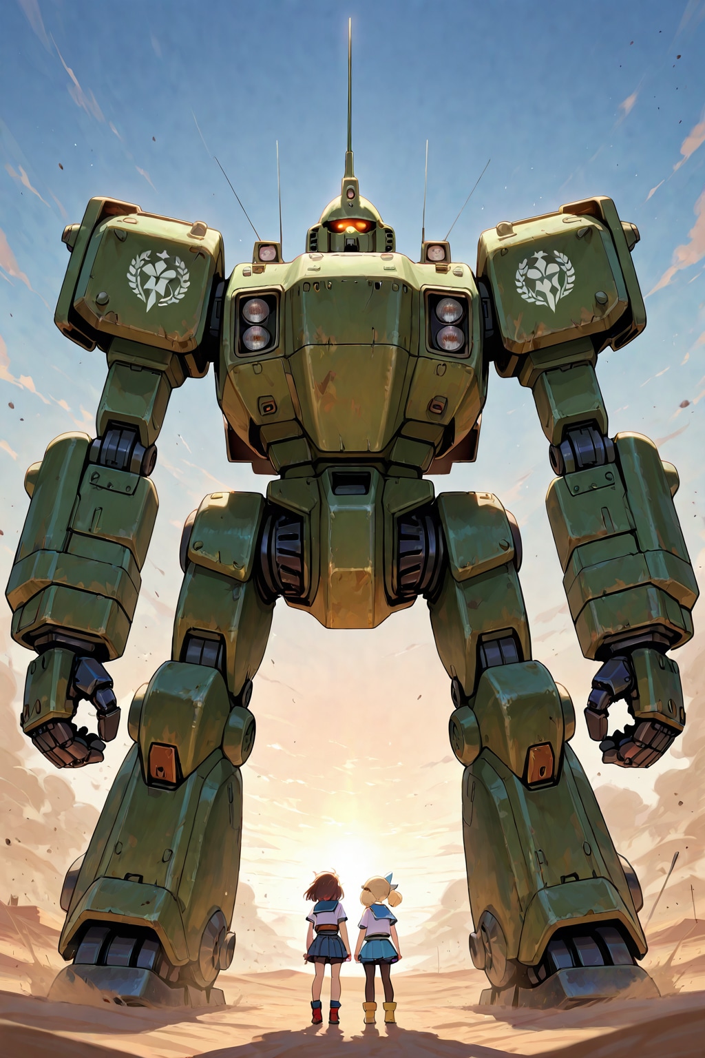 砂漠のロボット | の人気AIイラスト・グラビア