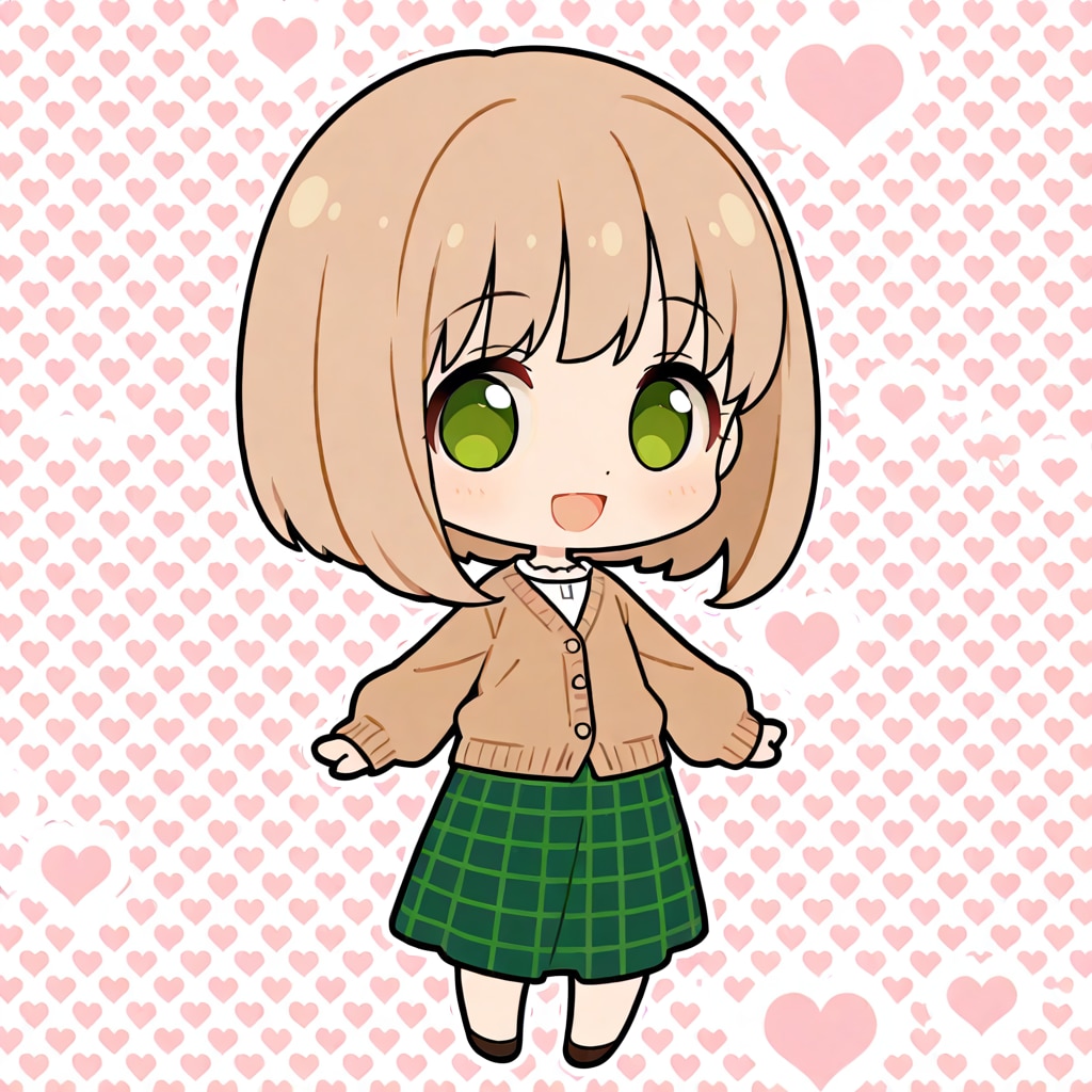 ちびスタイルなこはるちゃん | の人気AIイラスト・グラビア