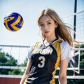 バレーボール美女 7枚目