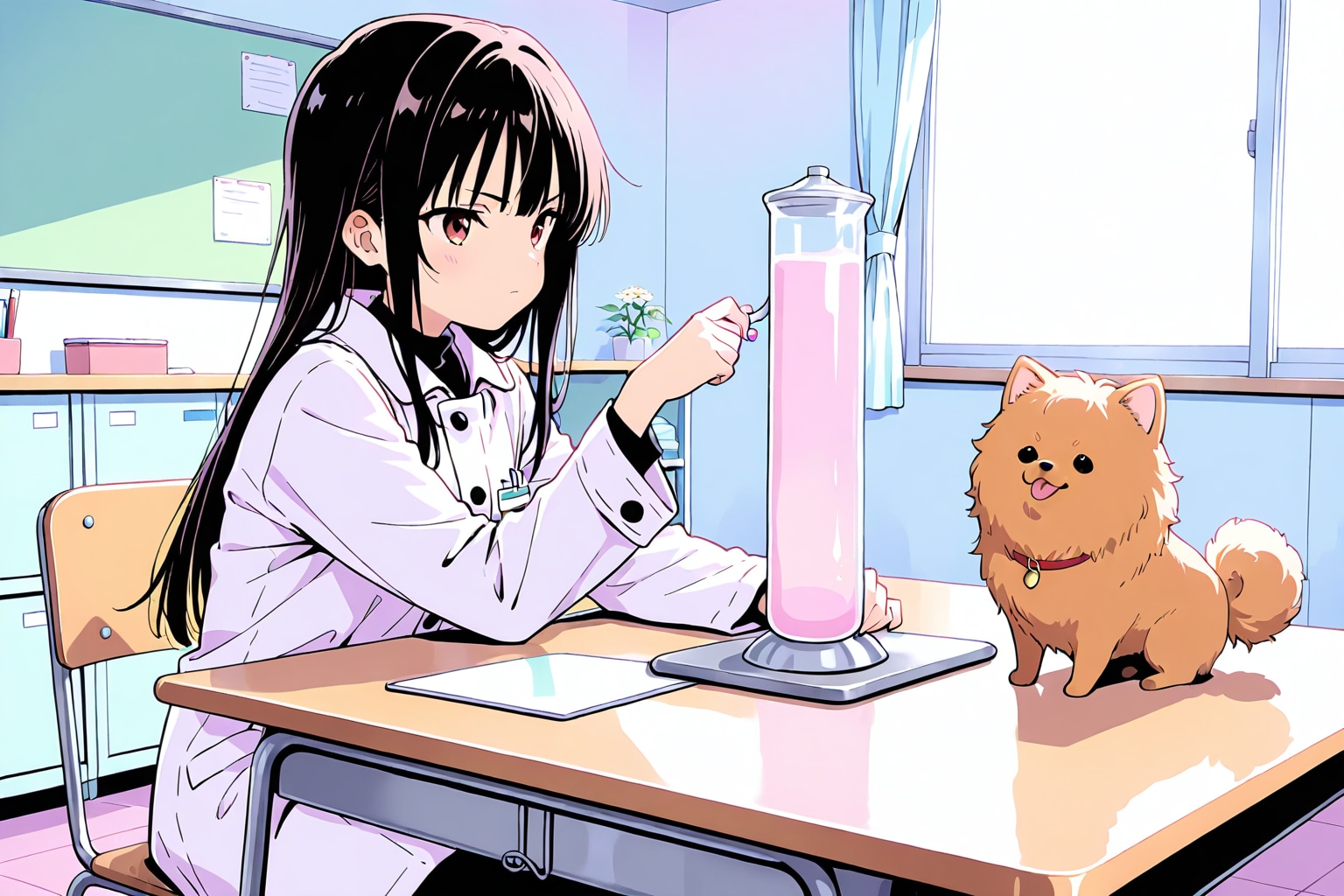 犬と実験 | の人気AIイラスト・グラビア