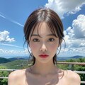 山と美女 4枚目