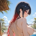 背中から腰のラインが好き 3枚目