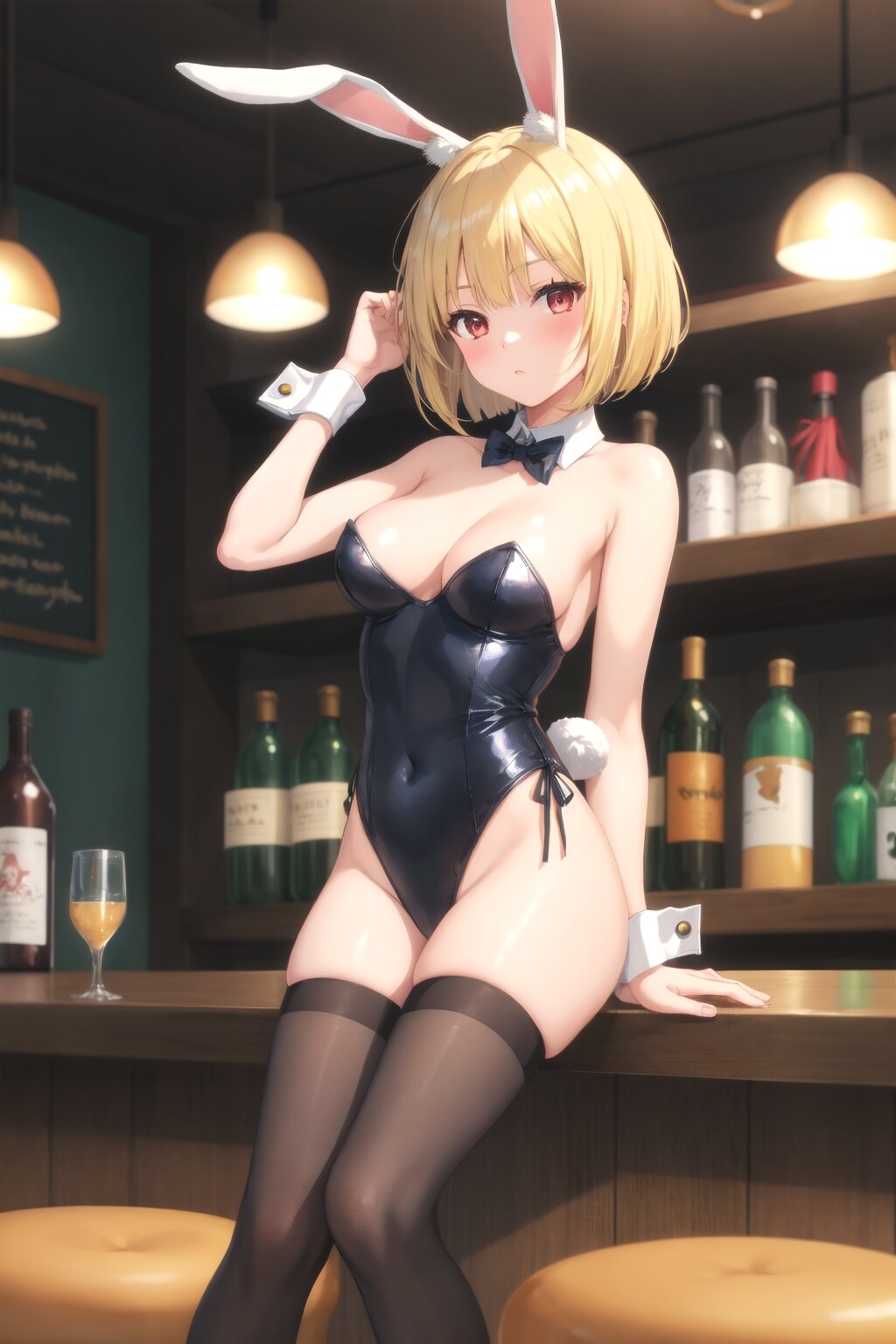 金髪ちゃんバニー17