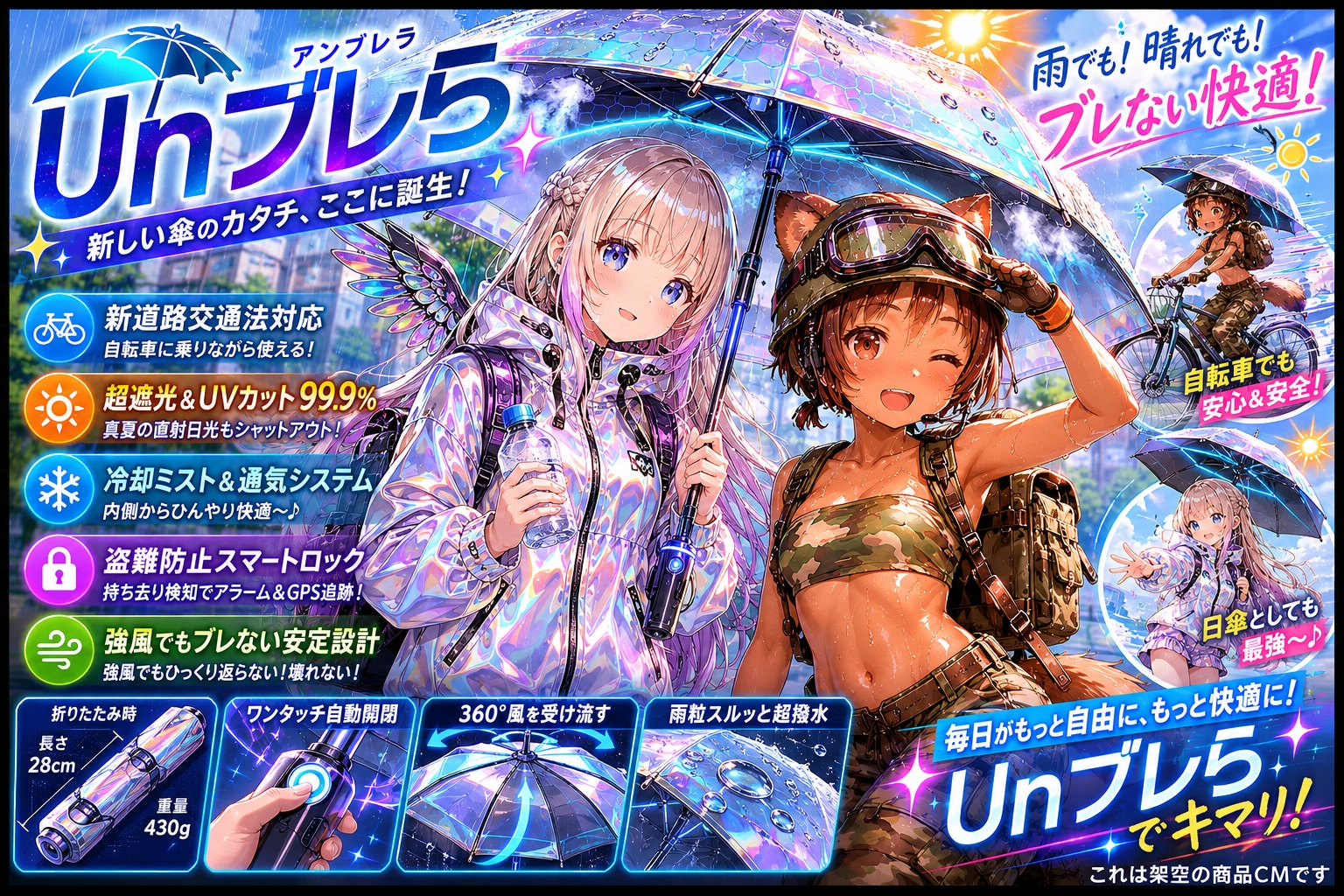 架空CM『Unブレら』
