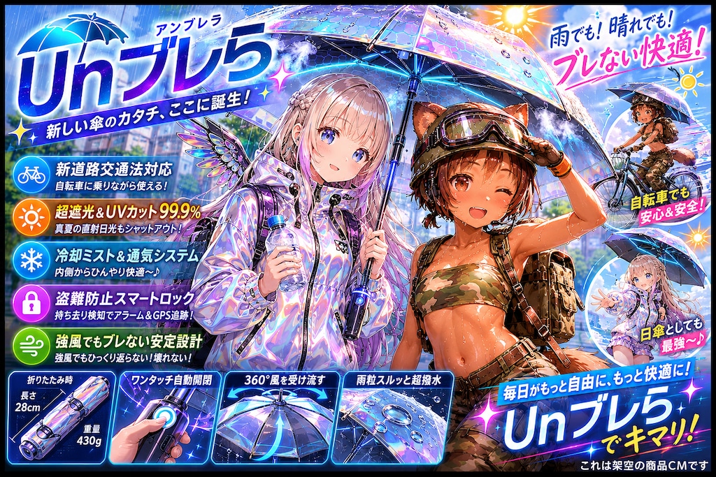 架空CM『Unブレら』