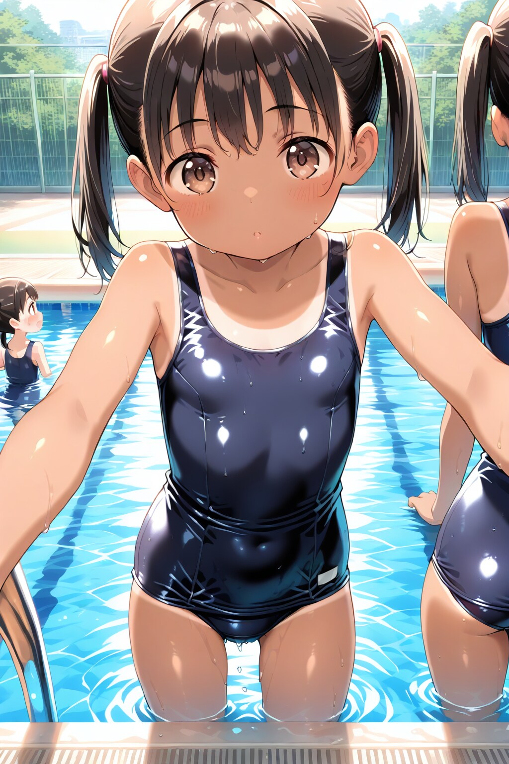 スク水美少女