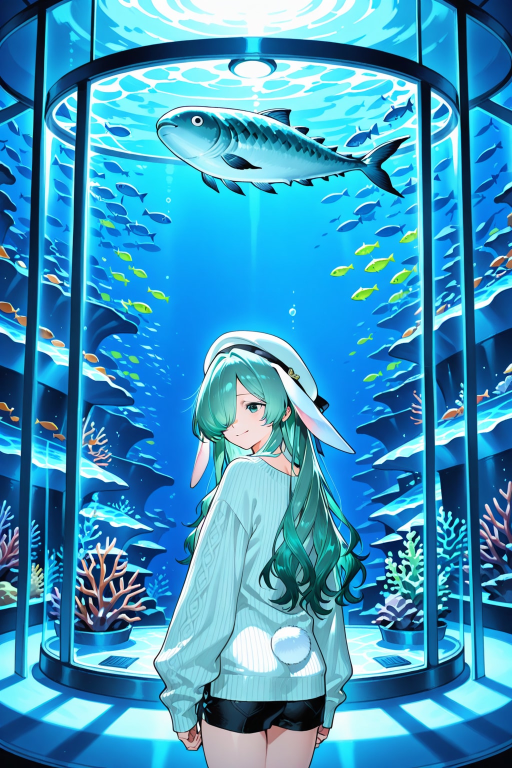 水族館綺麗だね〜お魚美味しそう_20260227
