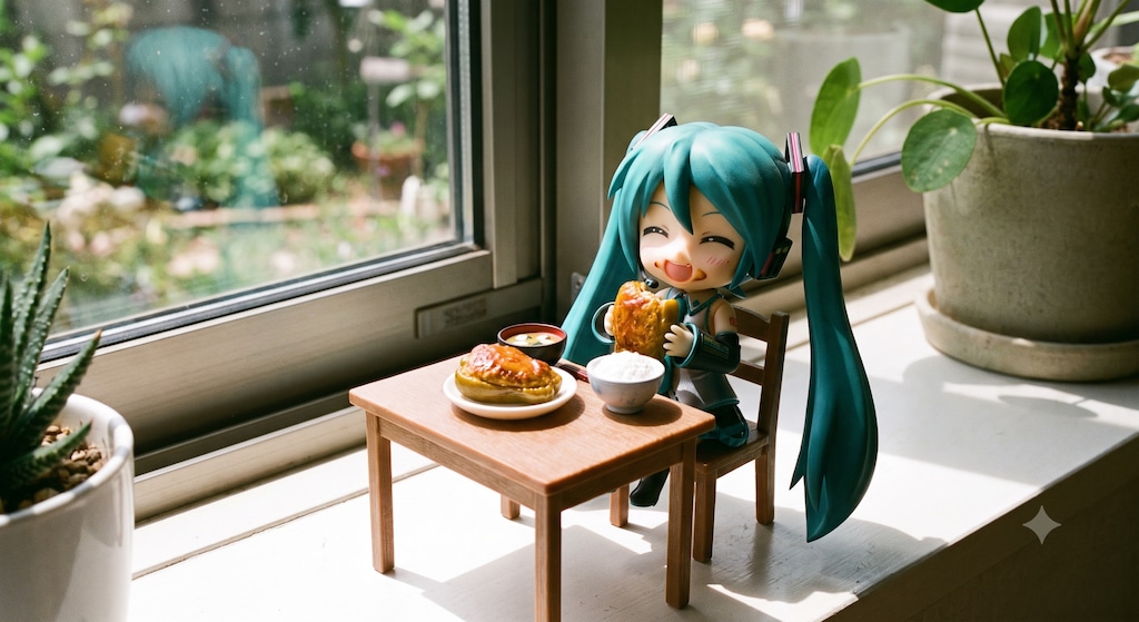 今日のお昼はピーマンの肉詰めです