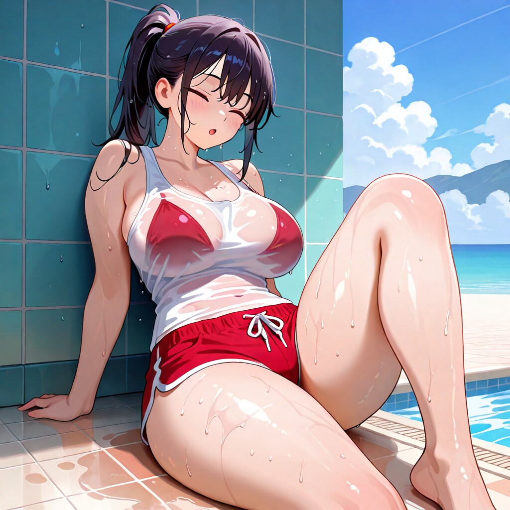 清掃中
