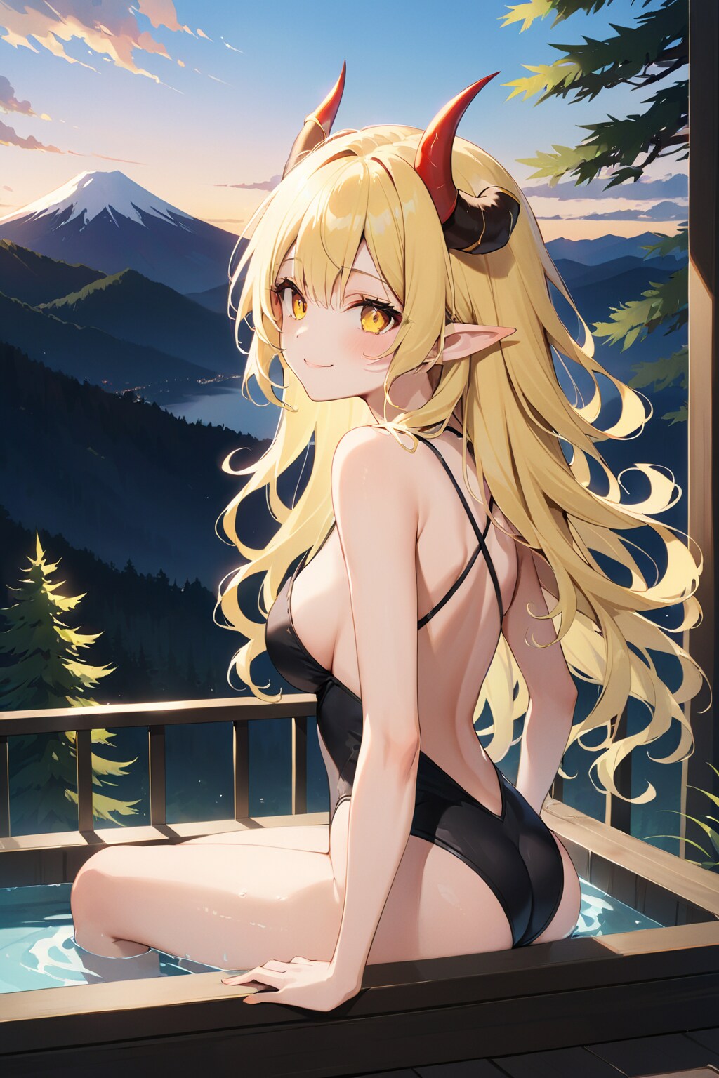 金髪水着(足湯で水着を着てはいかんのか？)_20250203