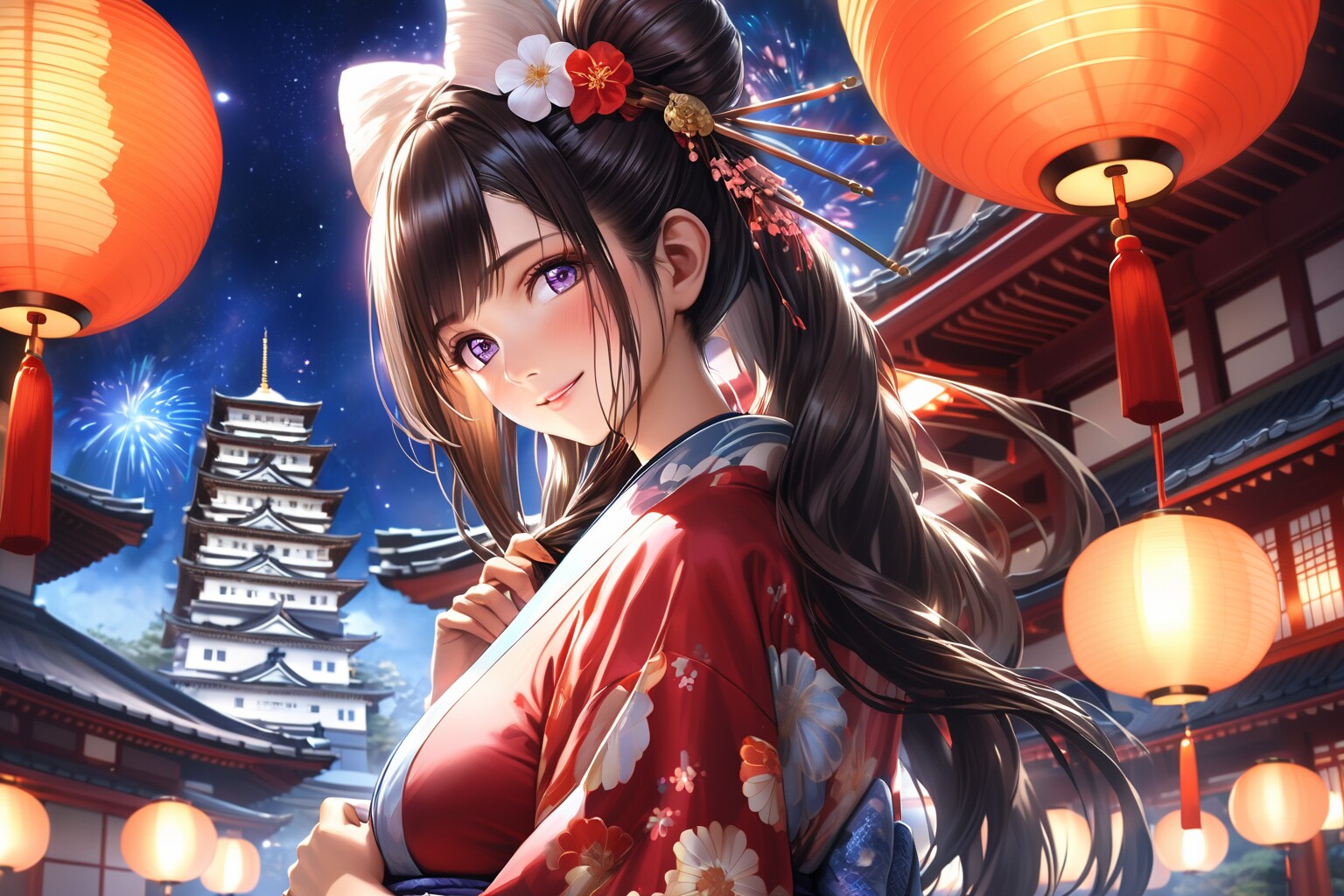 一足先にやって来ちゃった織姫ちゃん