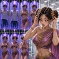 お団子娘と肉体交換 5枚目