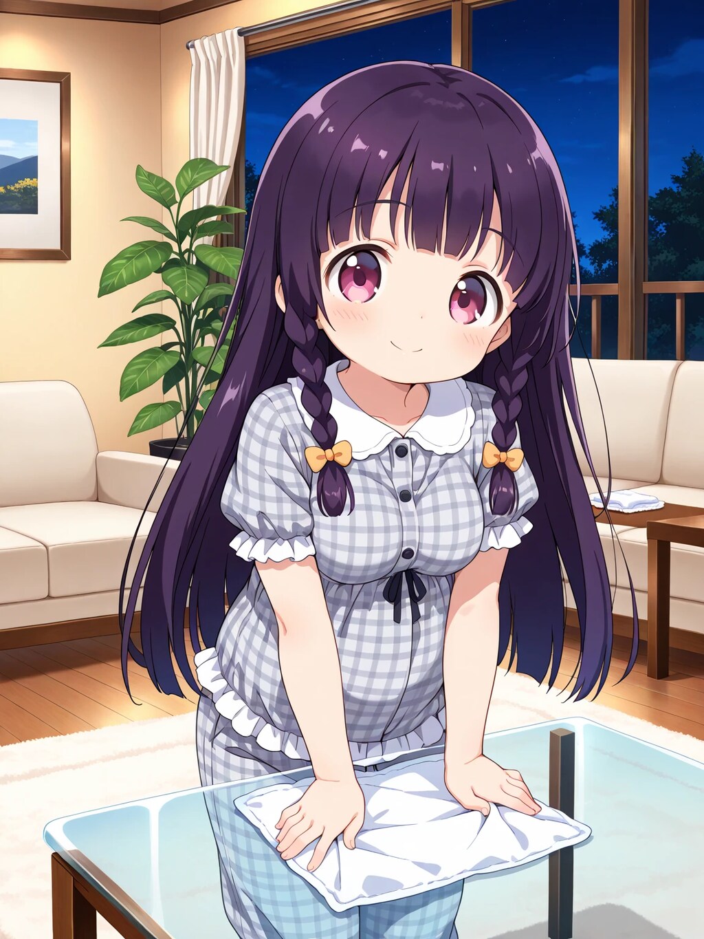 おやすみ前のゆうこちゃん