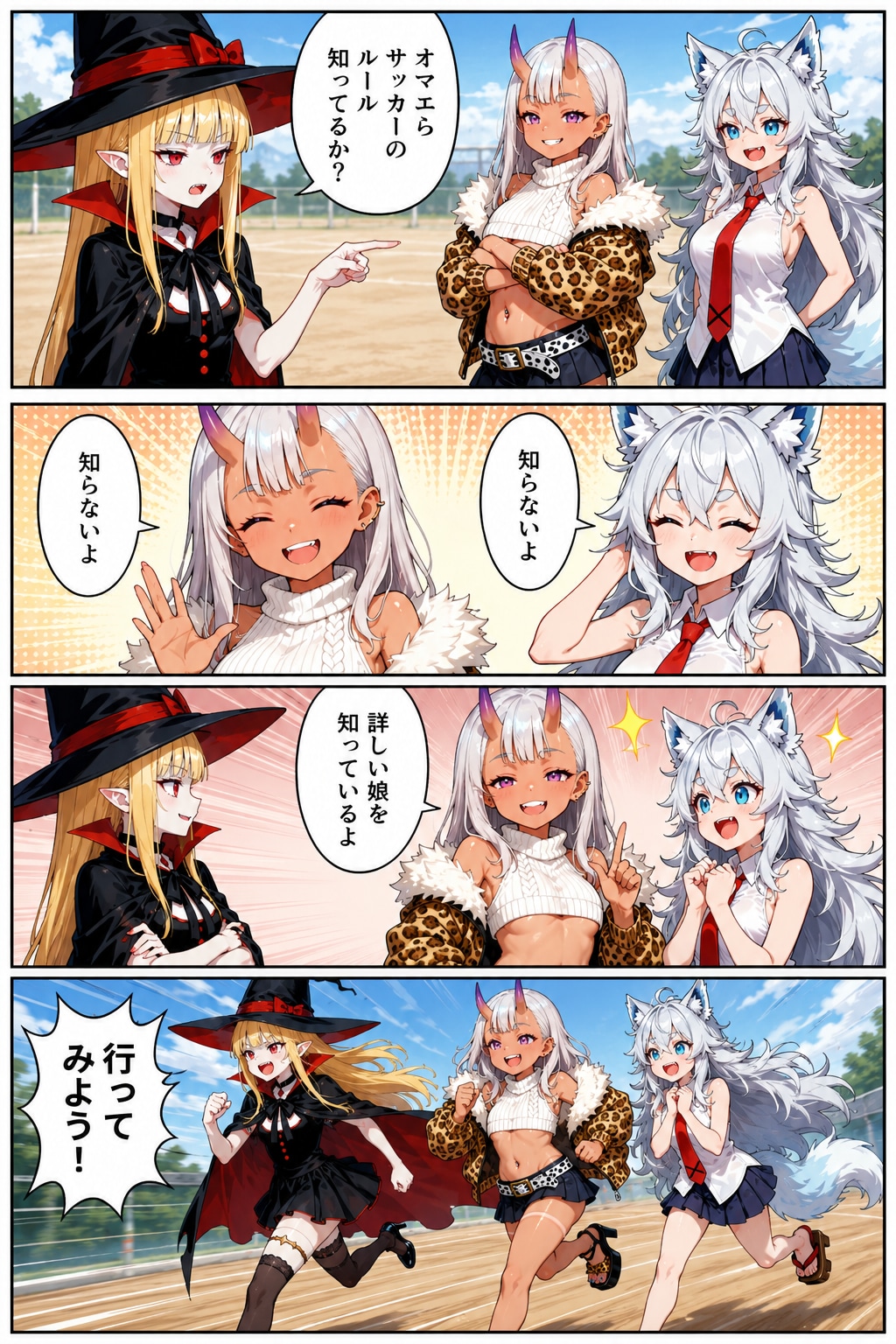 しさくまんが【サッカー】