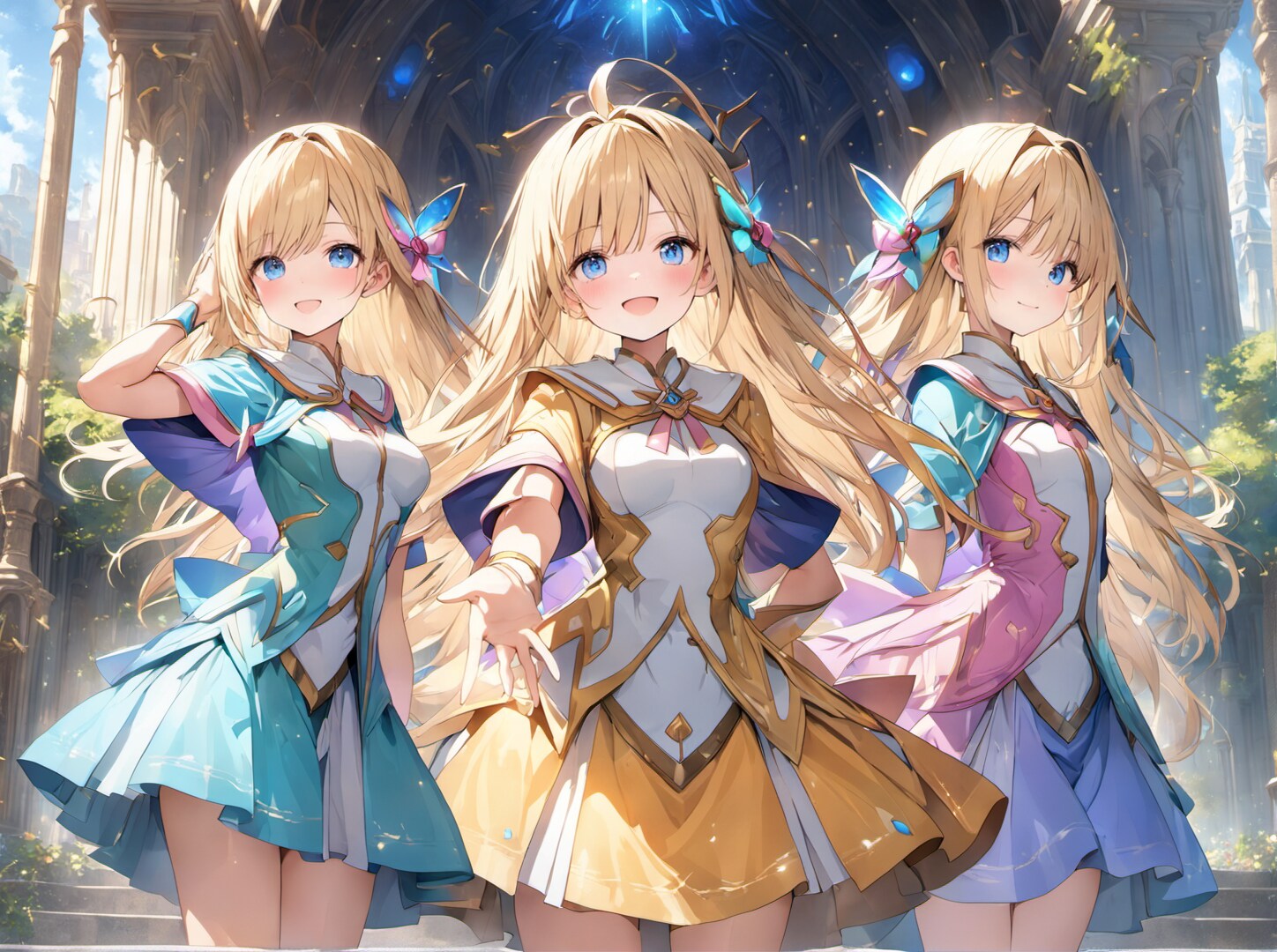 魔法学院の三つ子