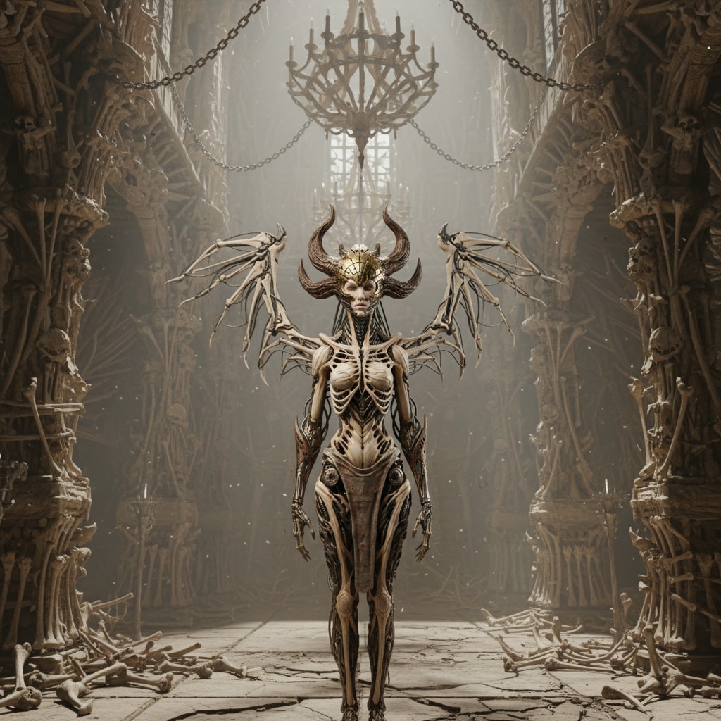 骨の女王 | の人気AIイラスト・グラビア