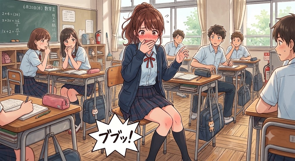 違うの！椅子の音なの！