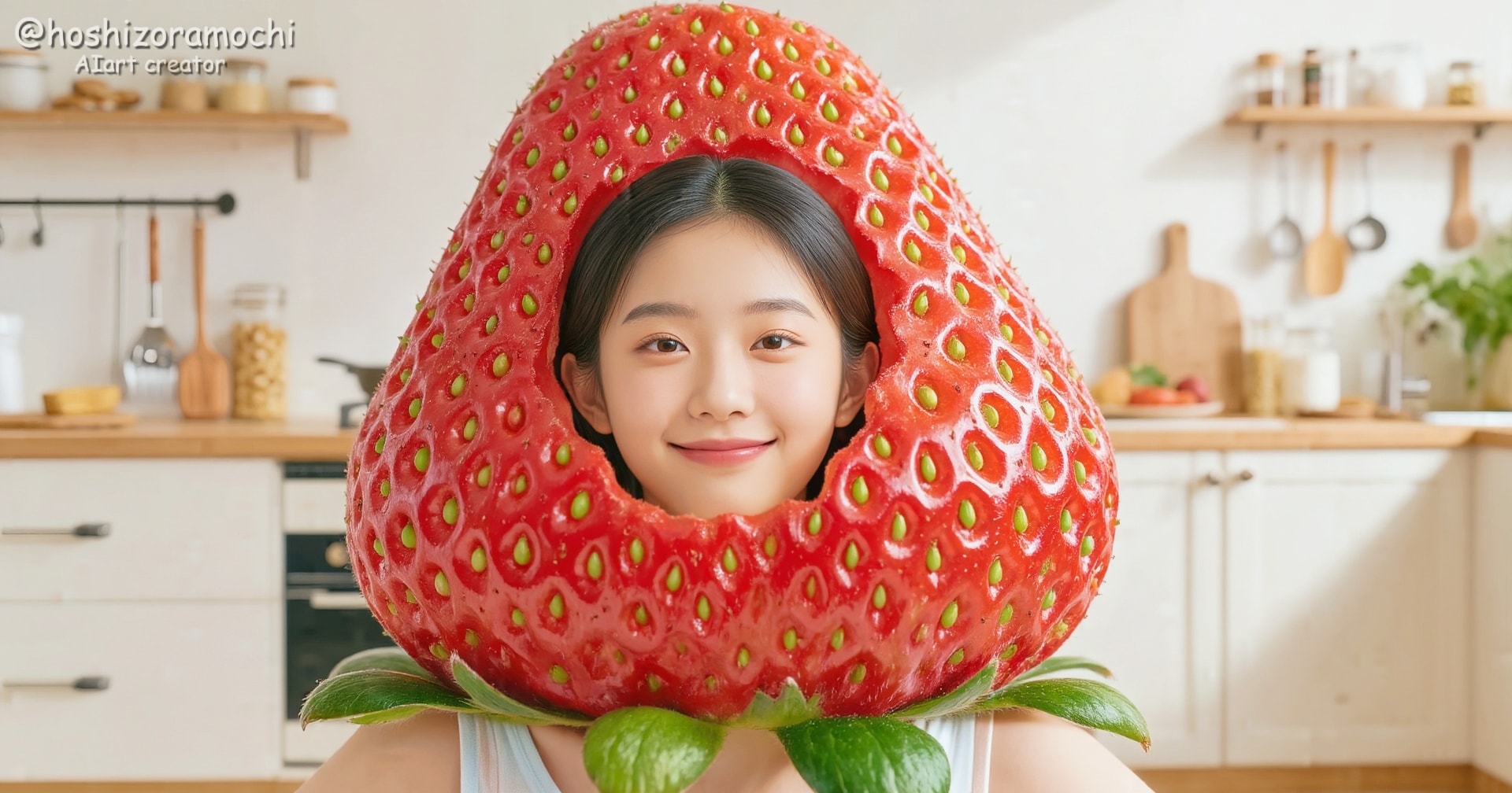 わたし、苺になっちゃった🍓