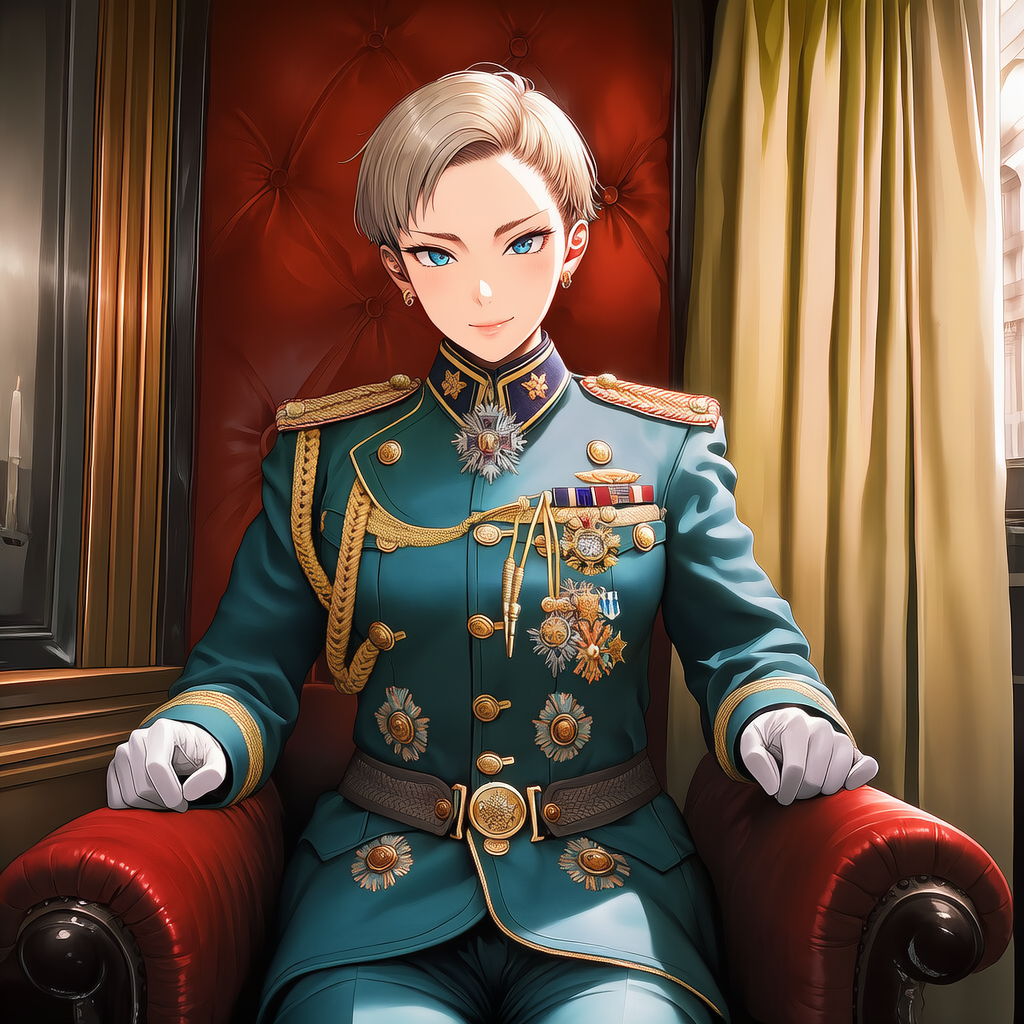 軍隊の女幹部