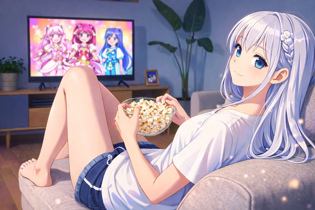 きみと観る、魔法少女の夜