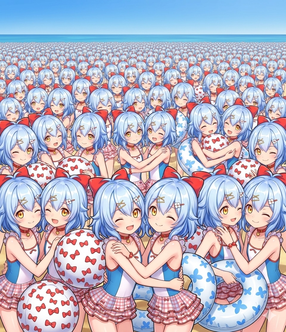 新Geminiによる例の広告増殖試行3 | の人気AIイラスト・グラビア