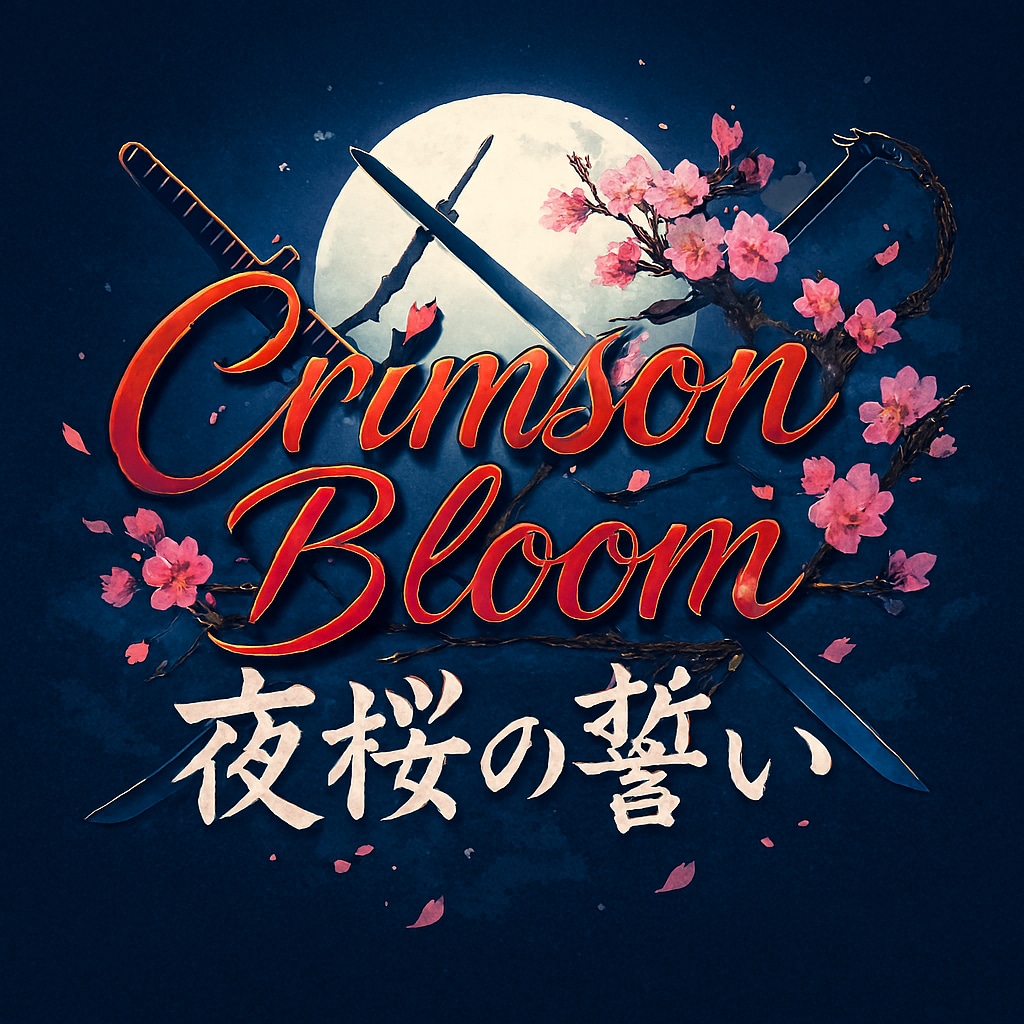 Crimson Bloom -夜桜の誓い- キービジュアル