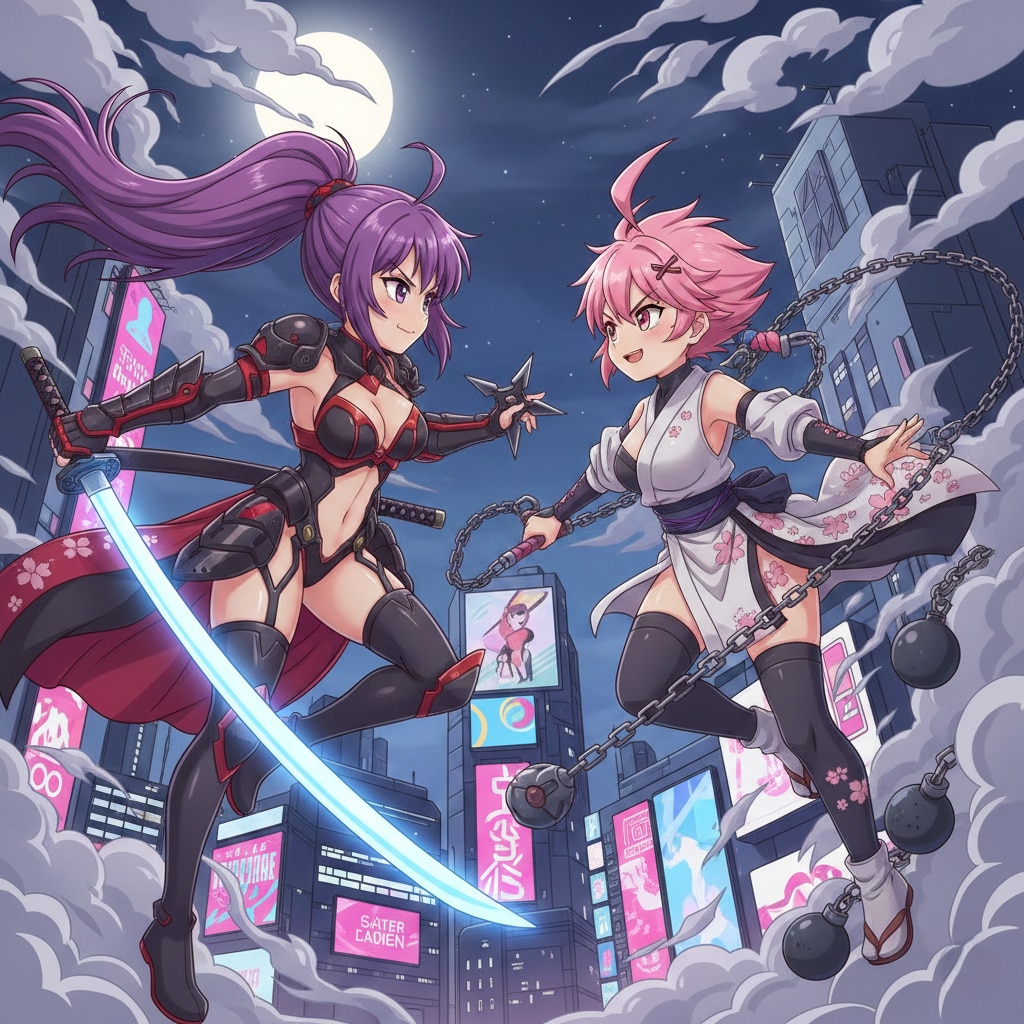 Crimson Bloom -夜桜の誓い- キービジュアル