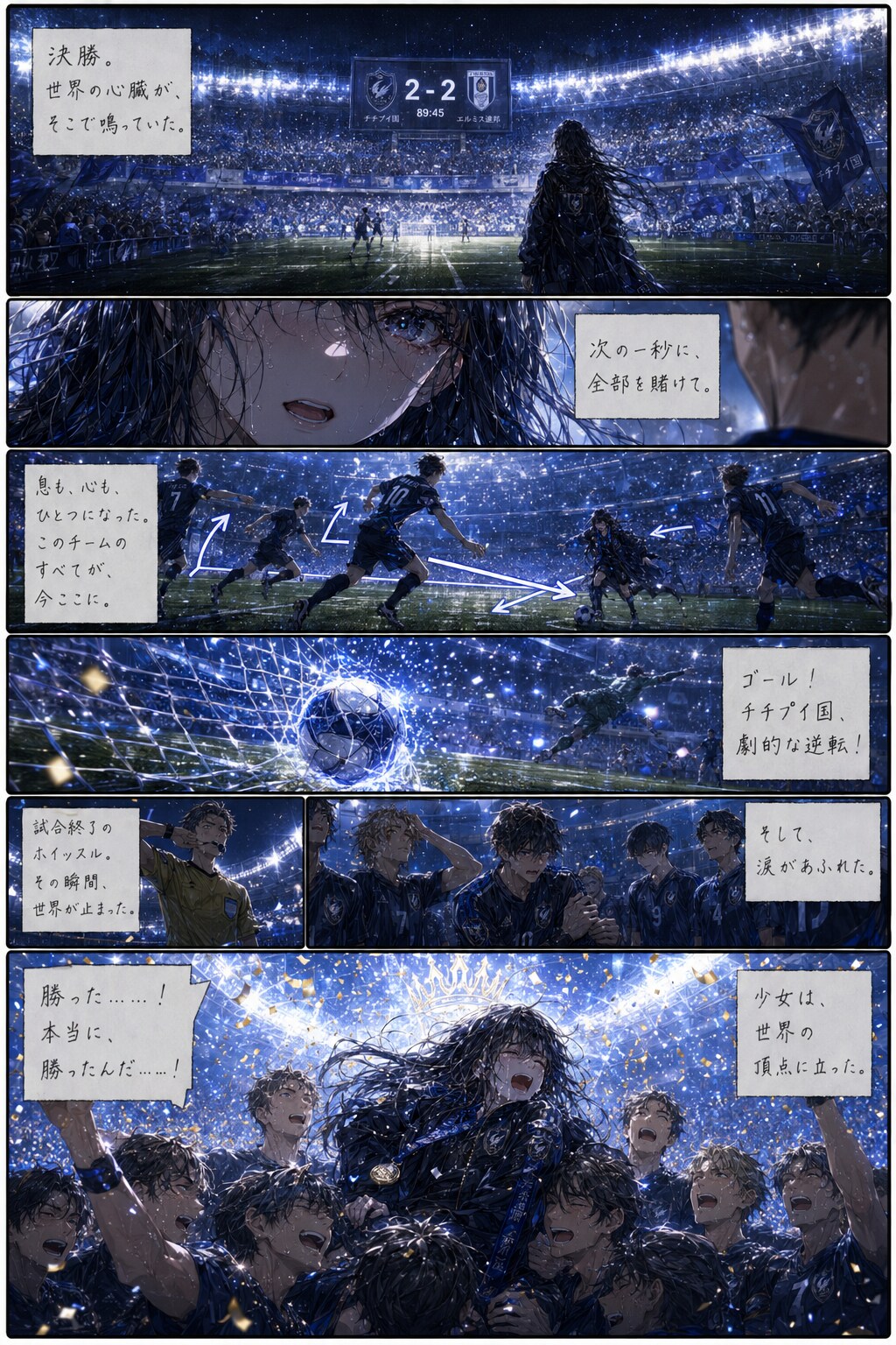 【漫画】優勝監督はアタシだ