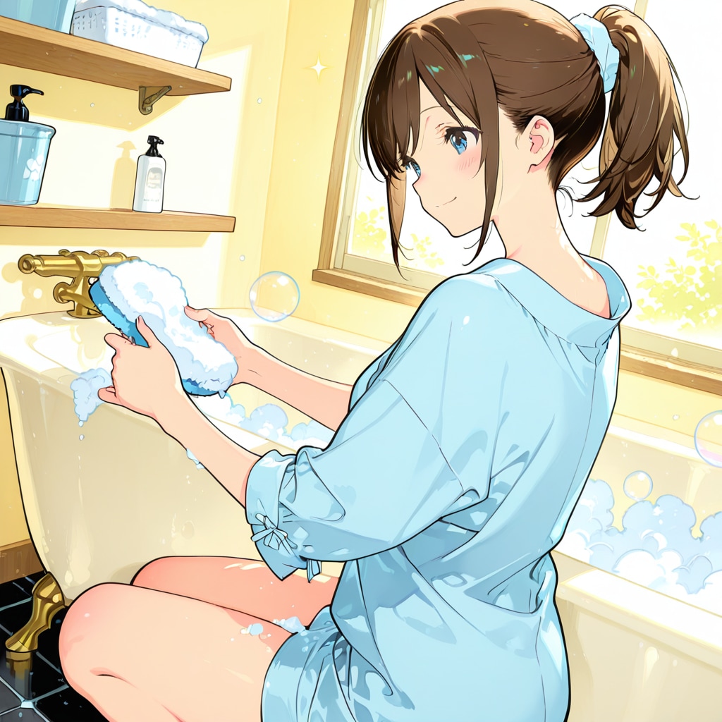 お風呂掃除