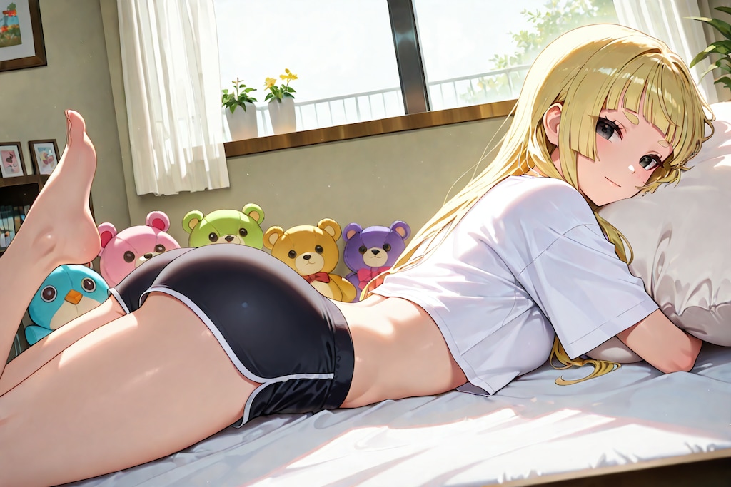 かまってほしそうにしている女の子