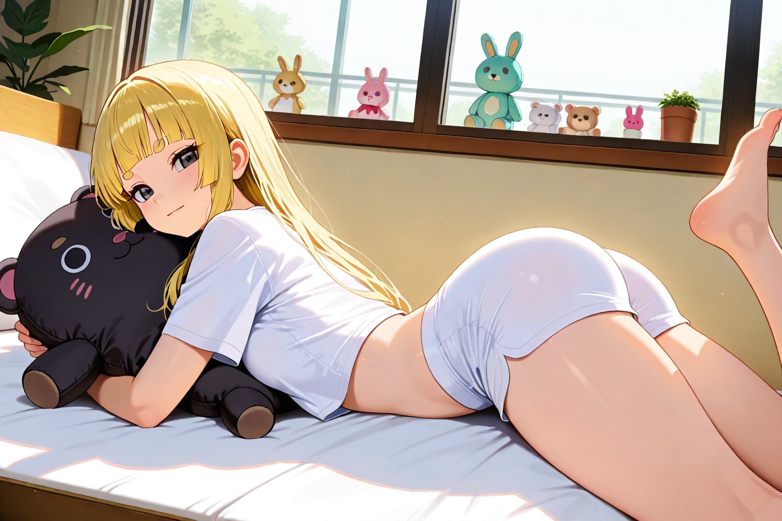 かまってほしそうにしている女の子