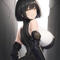 ハイレグレオタード女性集（黒髪ショートボブ編） 11枚目