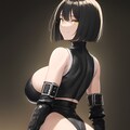 ハイレグレオタード女性集（黒髪ショートボブ編） 10枚目