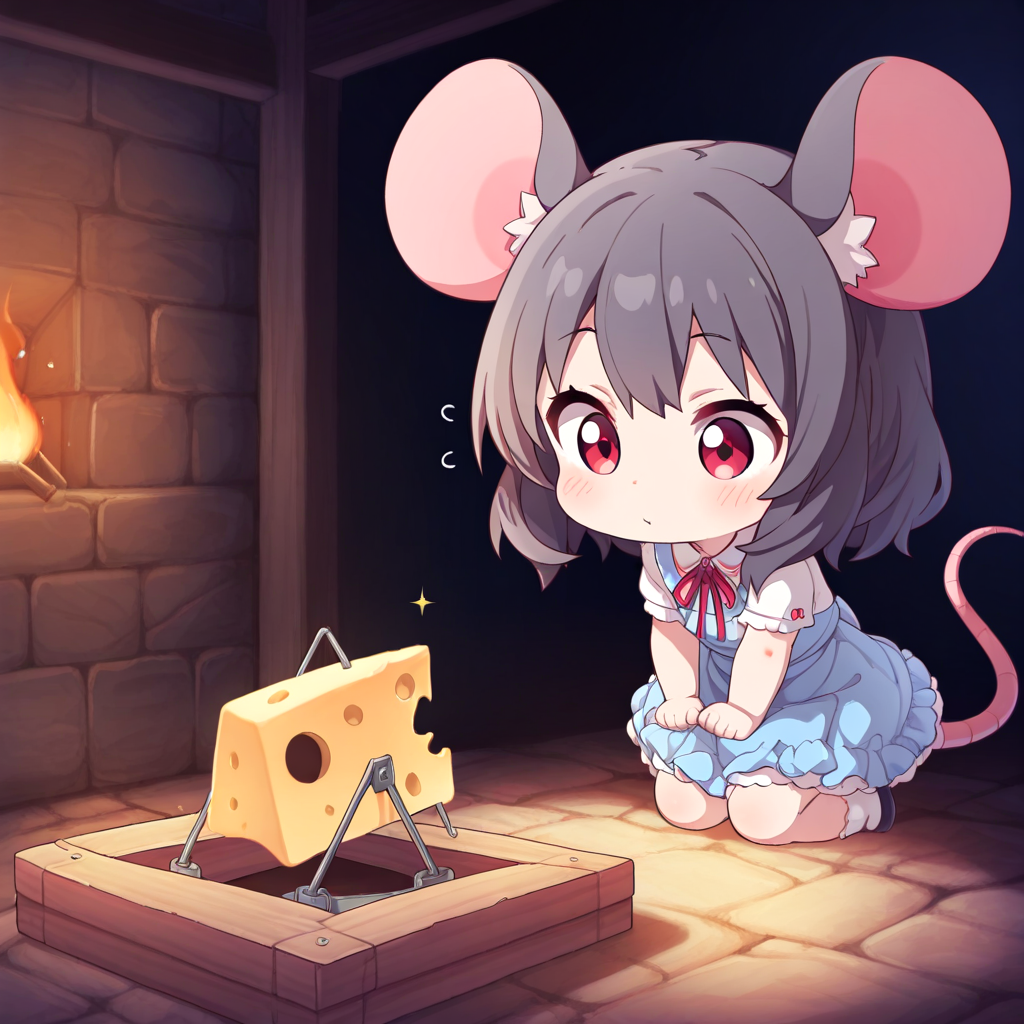 ねずみちゃんピンチ！！