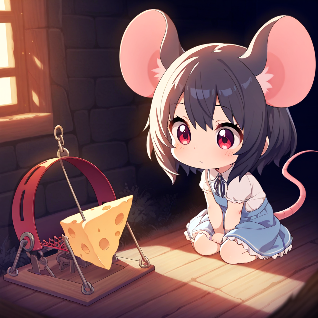 ねずみちゃんピンチ！！